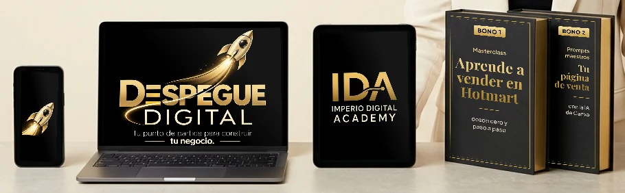 Despegue Digital, la academia IDA y los bonos 1 y 2